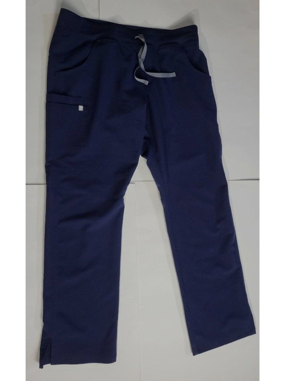Figs Womens Navy Blue Technical Collection Jogger Scrub Pants Size Large